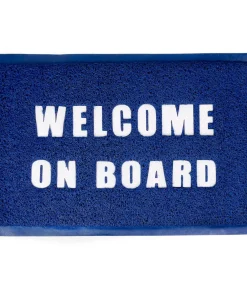 .Alfombra marina “Welcome on Board” – 60 x 40 cm