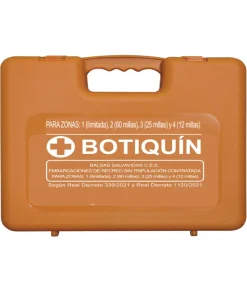 Alternative view of .Botiquín .”ZONAS 1- 2- 3- 4″–Conforme al R. D.1120/2021