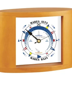 .Indicador de mareas–marco de madera